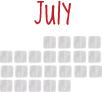 July calendar dates link